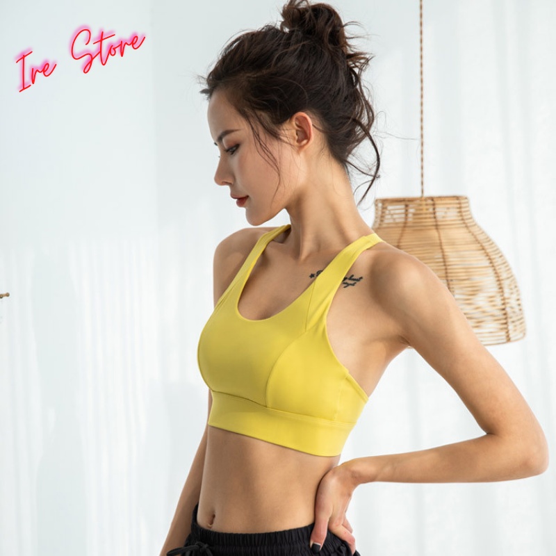 Áo Tập Gym Yoga Finic Dày Dặn Mền Mịn, Áo Thể Thao Thun Cài Sau Thấm Hút Mồ Hôi Tốt - WX-060