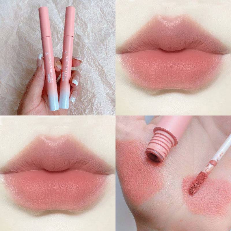 [Hàng mới về] Son Kem Màu Lì Mịn Như Nhung 6 Màu Tùy Chọn