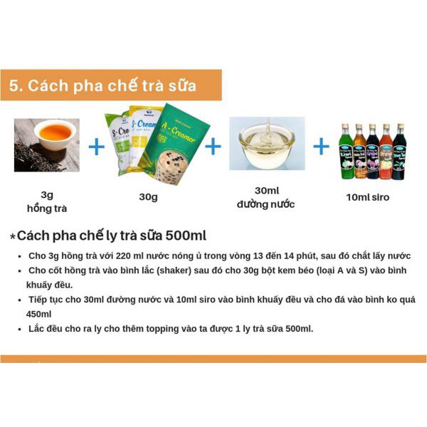 Bột kem béo S - creamer + 1kg