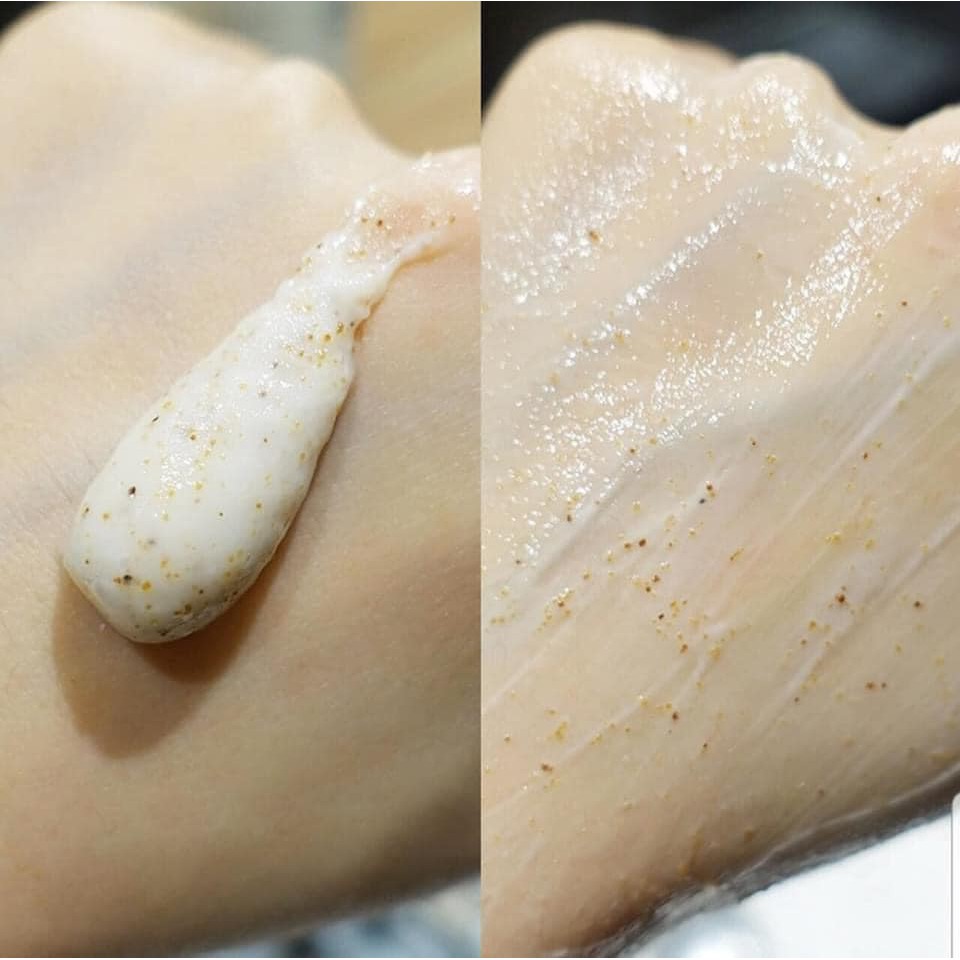 Tẩy da chết body sạch sâu giảm mụn dưỡng trắng da Louvcell Oriental spa body scrub wash