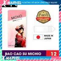 Bao cao su 49mm MiChiO GAI GÂN nhật bản KÉO DÀI THỜI GIAN XMARVEL