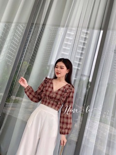 Áo cột nơ thần thánh 2 màu🌸hình thật