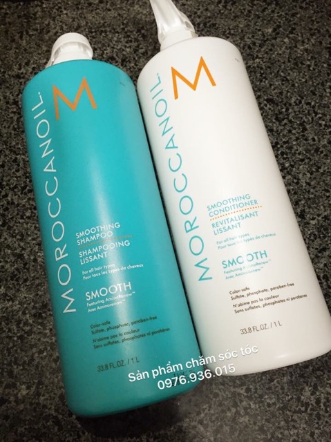 Gội xả Suôn Mượt Moroccanoil