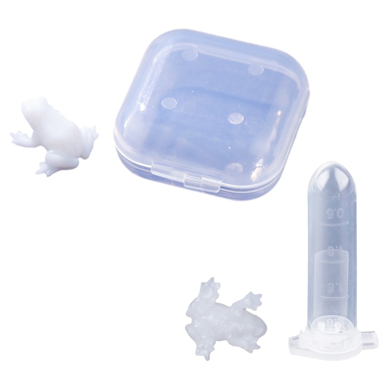 Mô Hình Ếch 3D Bằng Nhựa Dùng Làm Đồ Trang Sức Thủ Công Makin
