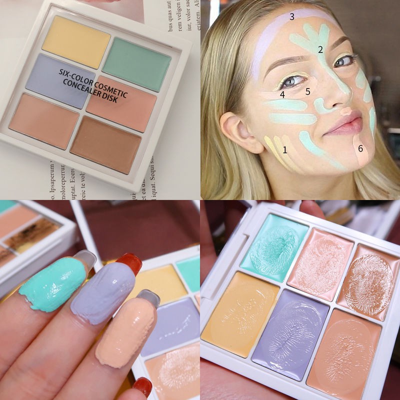 Bảng Phấn Che Khuyết Điểm Bắt Sáng Dạng Bộ Chống Thấm Nước Trang Điểm Thời Trang | BigBuy360 - bigbuy360.vn