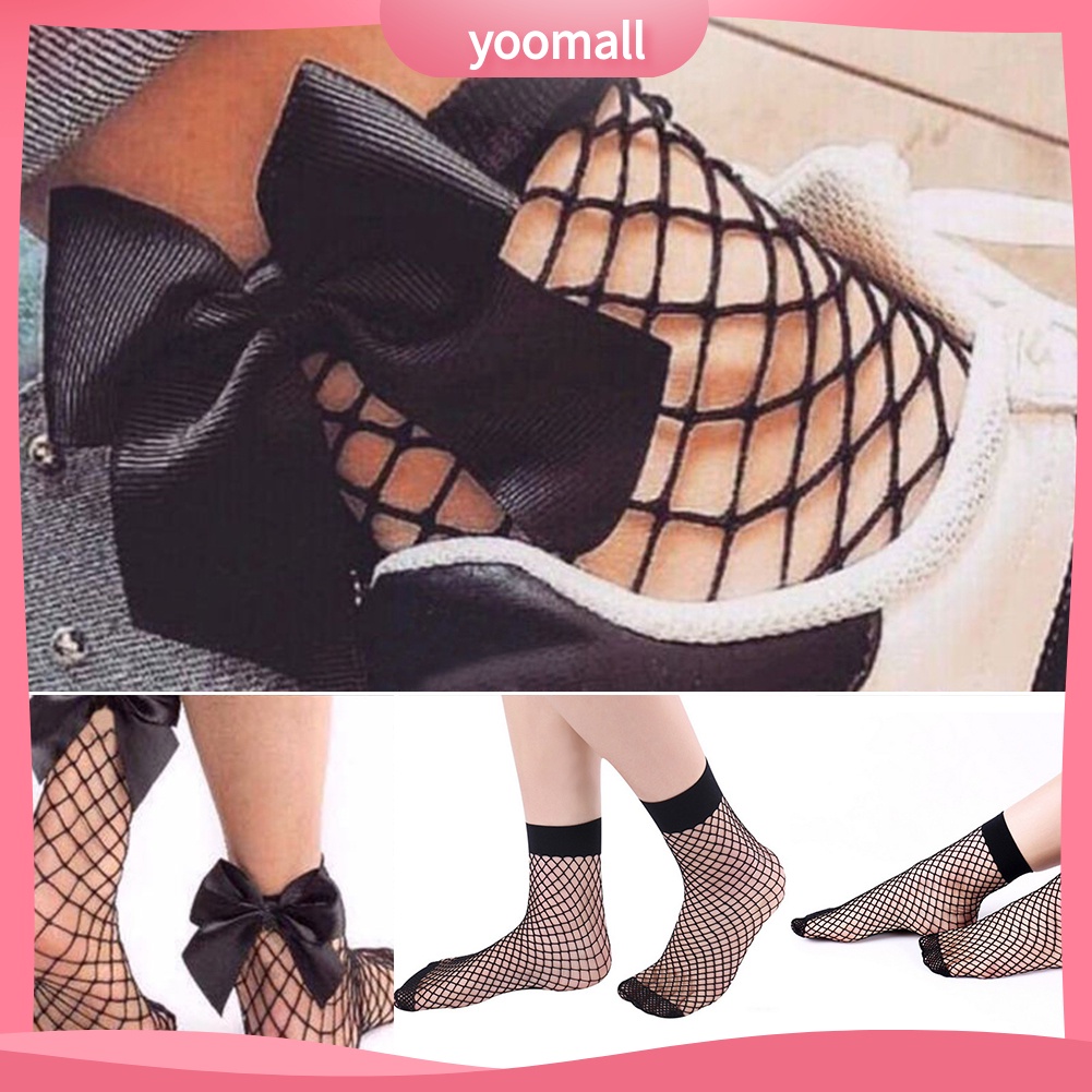 Tất Lưới Cổ Cao Thời Trang Cho Nữ