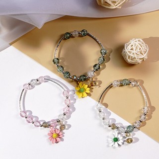 🎀Vòng tay đá tuyết uyên ương hoa cúc kiểu mới