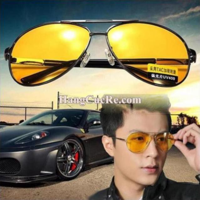 Kính nhìn xuyên đêm - Tặng kèm bao da - Kính Night View Glasses