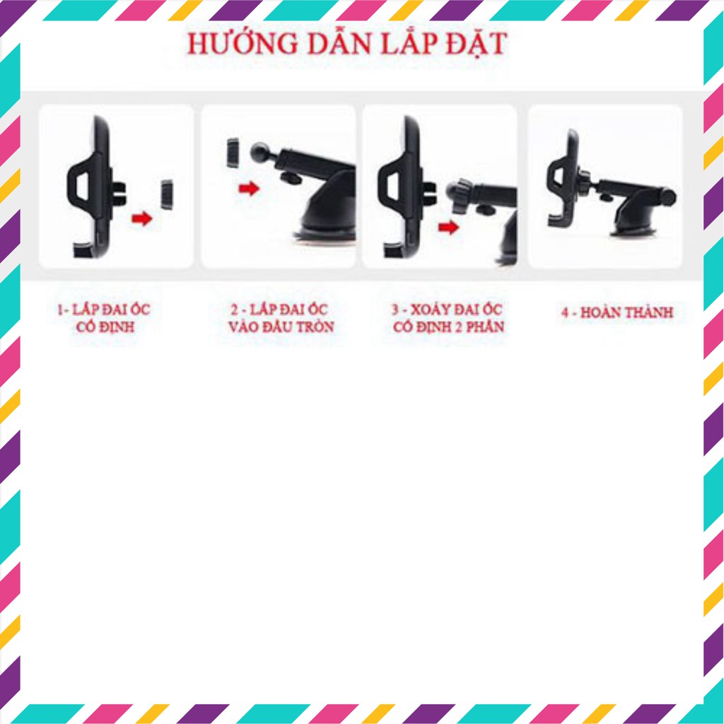 [HÀNG SIÊU CẤP]  Giá đỡ điện thoại trên ô tô, cao cấp xoay 360-đế hút chân không+keo dính chắc chắn-SIÊU THÔNG MINH | BigBuy360 - bigbuy360.vn