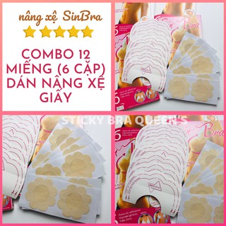 Miếng dán nâng ngực bare lifts chuyên dùng nâng ngực xệ dòng nâng ngực chống xệ bằng giấy cho vòng một xệ dùng một lần