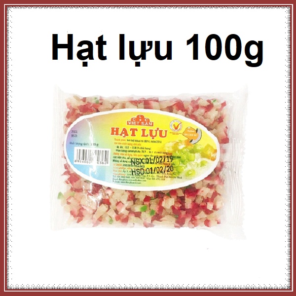 Hạt lựu nấu chè 100g
