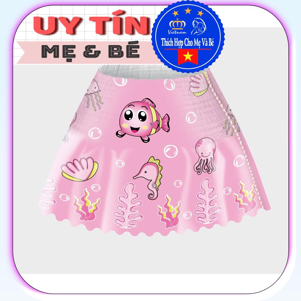Bỉm quần bơi cho bé trai, bé gái Size L 9-14 kg, XL 12-17kg, XXL trên 15kg thương hiệu Happy Penguin