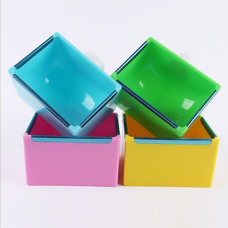 chén chữ nhật gắn lồng dành cho thỏ, bọ, chó, mèo