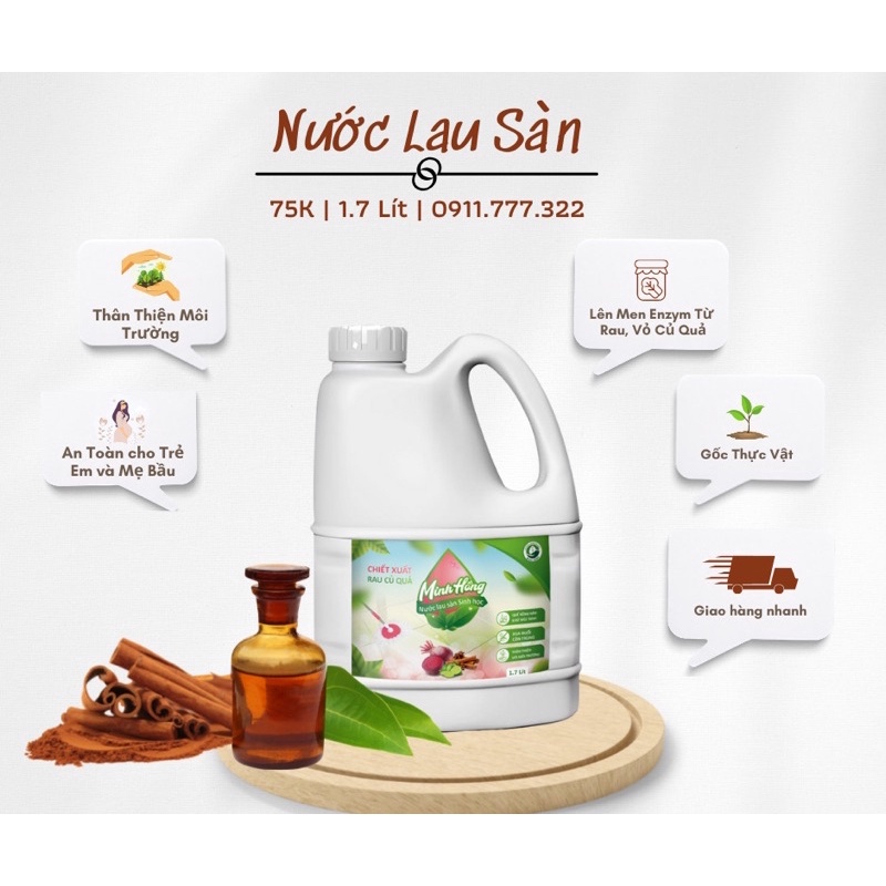 Nước Lau Sàn Sinh Học Đuổi Muỗi và Côn Trùng