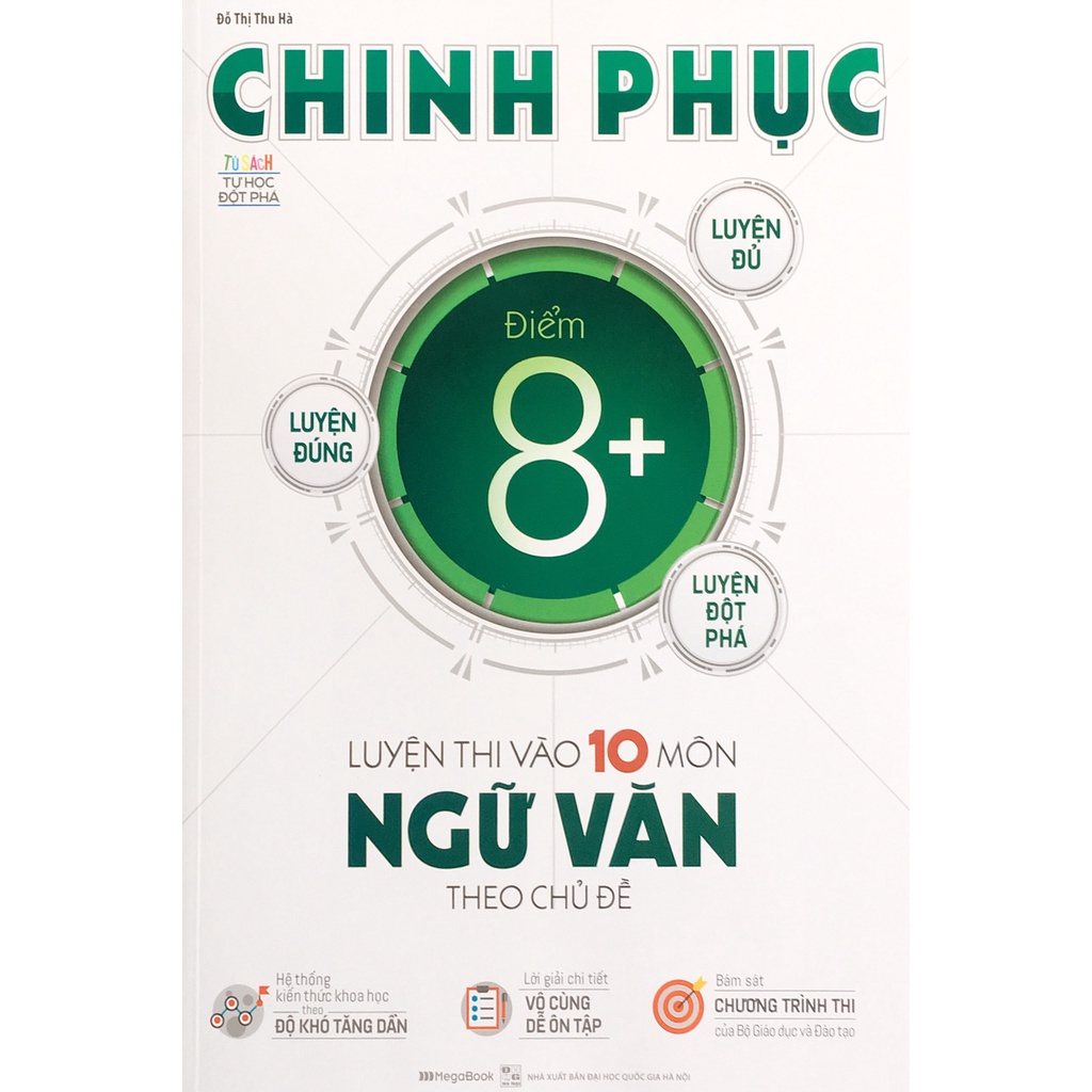 Sách - Chinh phục điểm 8+ luyện thi vào lớp 10 môn Ngữ Văn (Theo chủ đề)