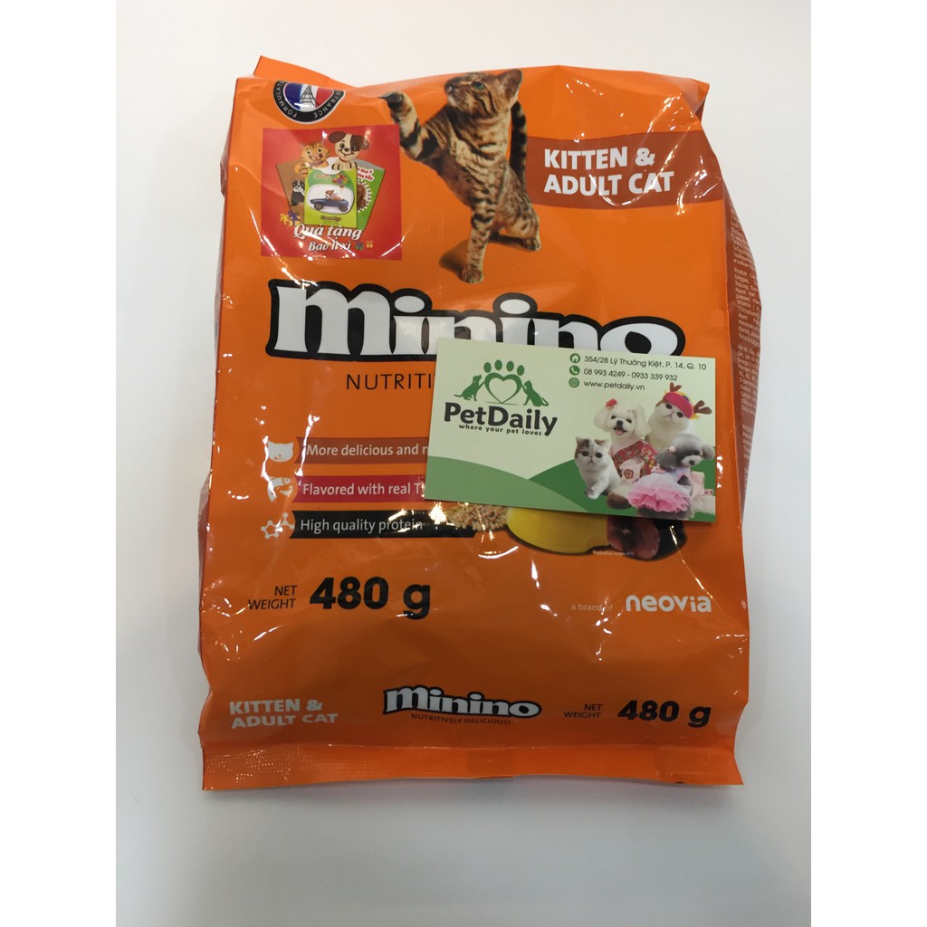 THỨC ĂN CHO MÈO MININO