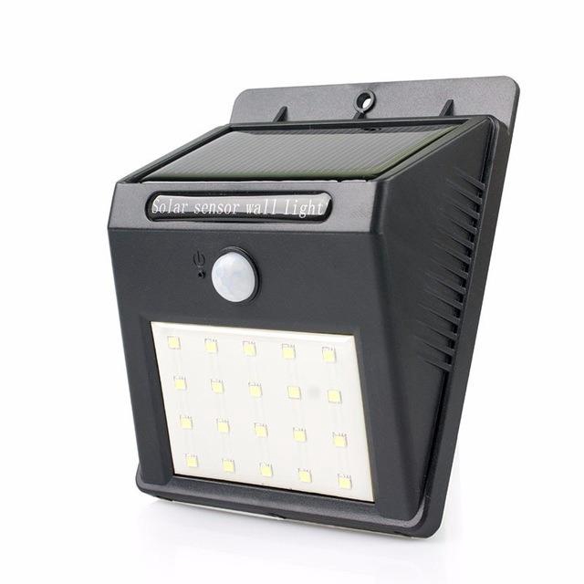 Đèn cảm ứng hồng ngoại năng lượng mặt trời Solar 100 LED/20LED