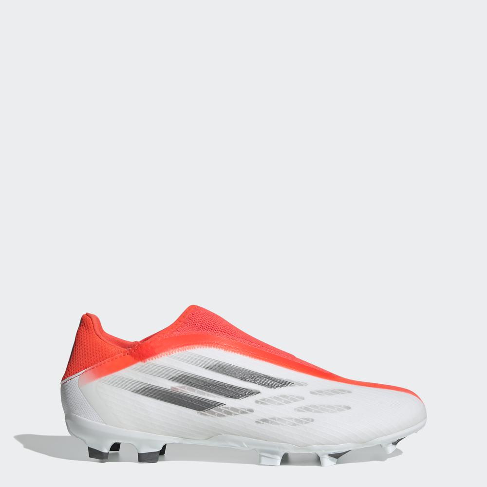 Giày adidas FOOTBALL/SOCCER Unisex X Speedflow.3 Laceless Firm Ground Boots Màu trắng FY3274