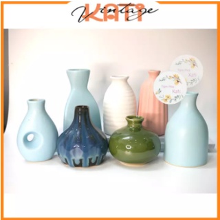 Bình gốm - lọ gốm trang trí - decor - bát tràng-