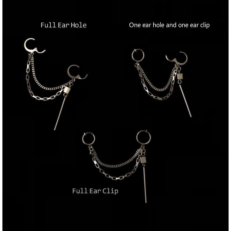 Long stick earrings wild temperament simple personality accessories