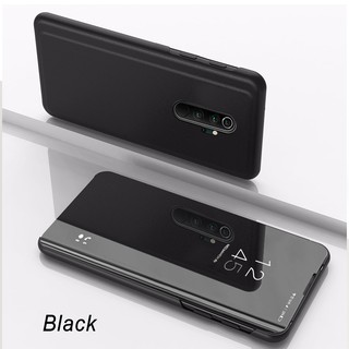 Xiaomi Redmi Note 8 8 Pro Flip Case Smart Luxury Plating View Mirror Covers