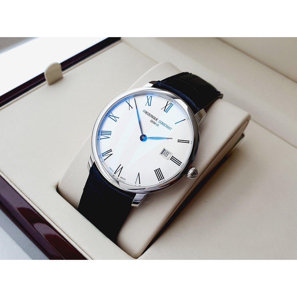 Đồng hồ nam chính hãng Frederique Constant FC-306MR4S6 thuộc dòng Slimline - Máy cơ Automatic - Kính Sapphire