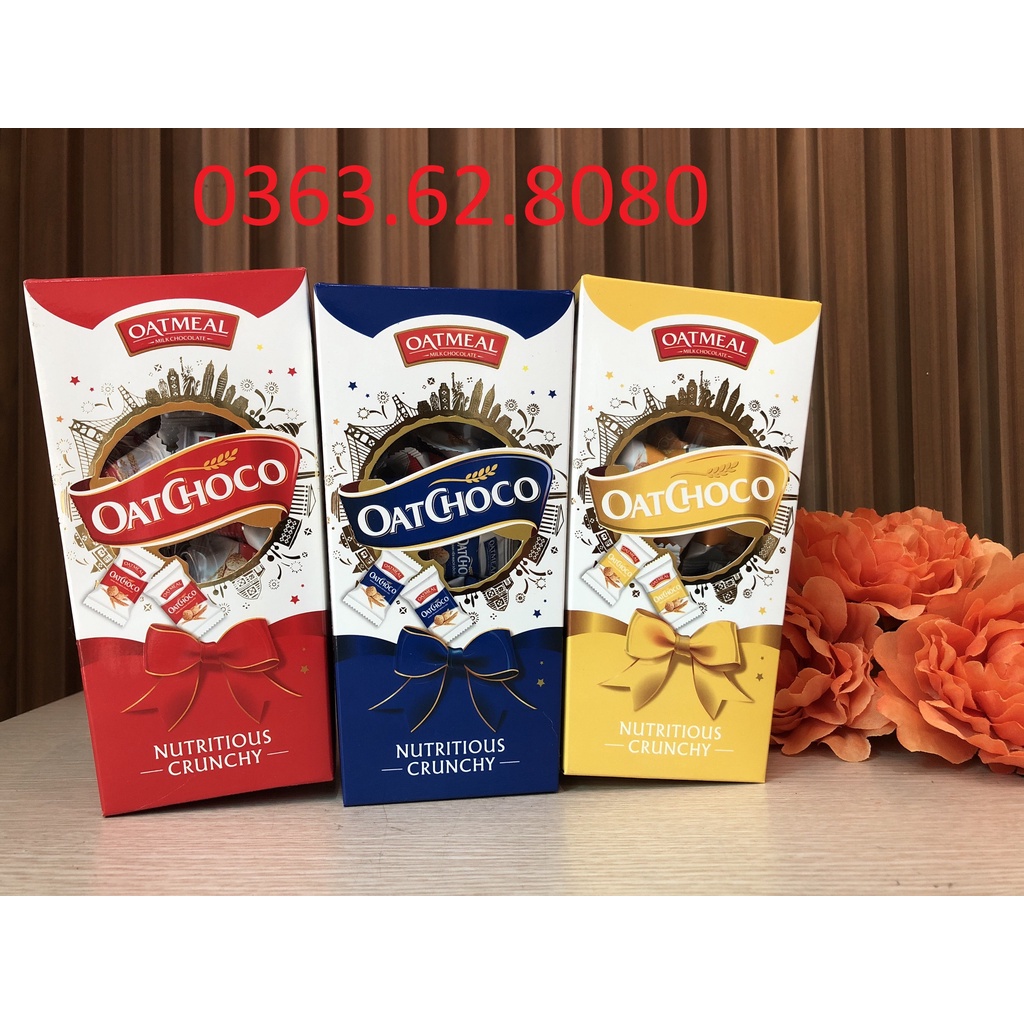 Bánh yến mạch sô cô la sữa OAT CHOCO 180G - HÀNG TẾT 2023