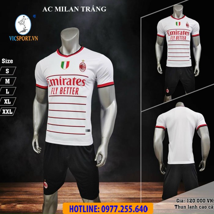 Áo Bóng Đá  AC MILAN , Quần Áo Đá Banh CLB AC MILAN Mới Nhất 2022 - 2023 - Vicsport