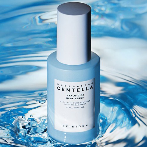 Skin1004 Madagascar Centella Hyalu-Cica Blue Serum - Tinh Chất Cấp Nước, Dịu Da Chiết Xuất Rau Má 50ml