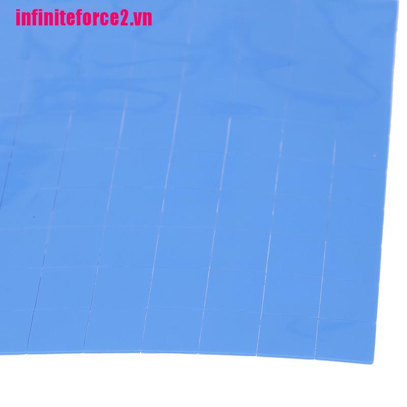 (Force) Bộ 100 Miếng Tản Nhiệt Silicone 10x10 X 0.5mm | BigBuy360 - bigbuy360.vn