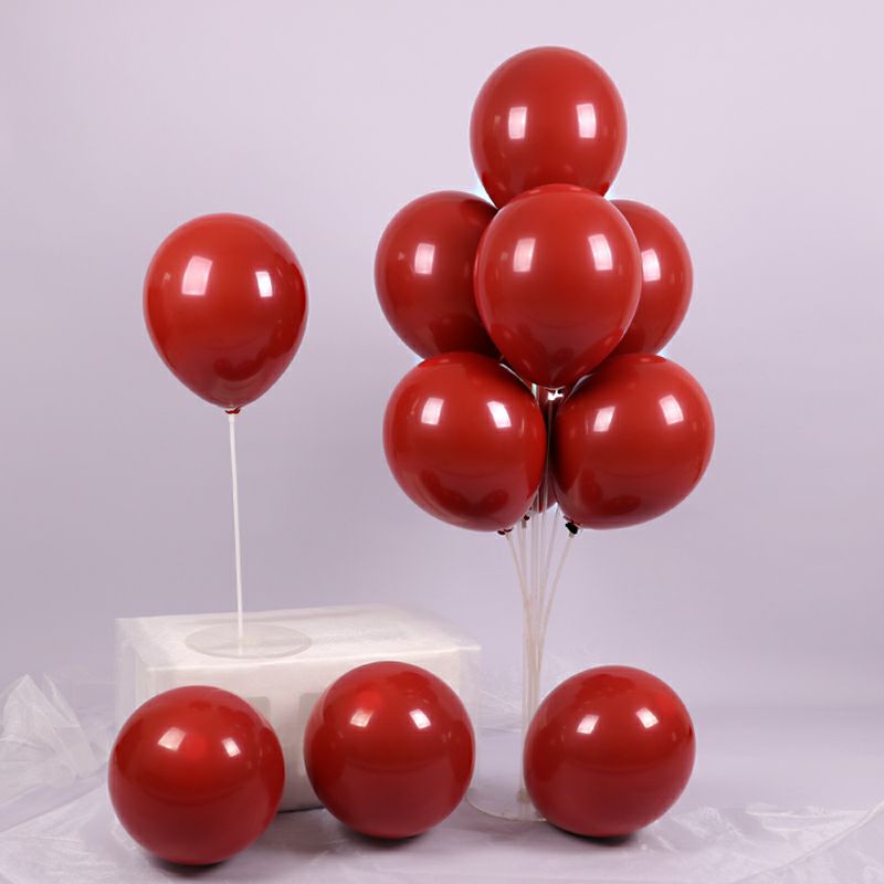 Combo 20 bóng đỏ hai lớp trang trí tiệc tone đỏ