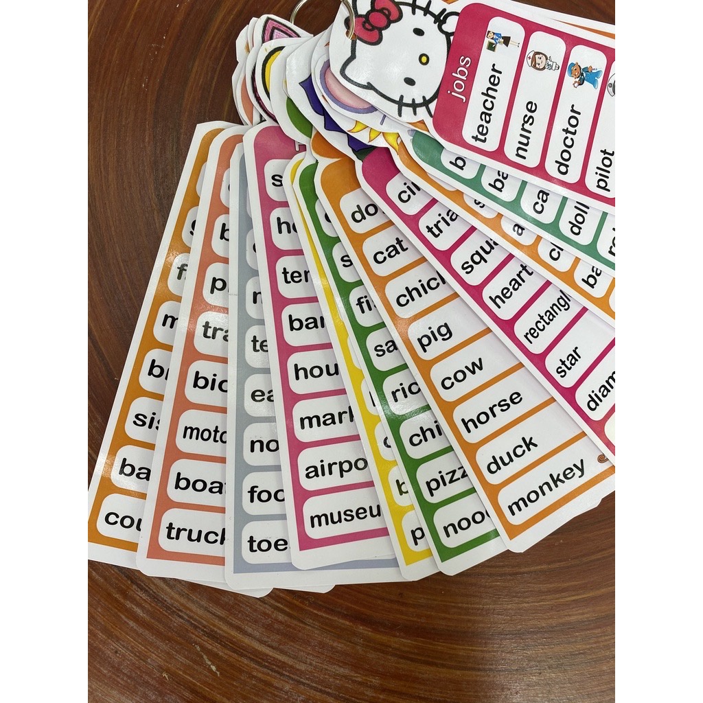 Học Liệu Montessori 12 Chủ Đề