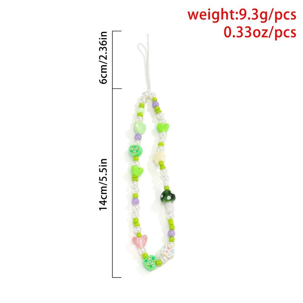 Dây Chuỗi Hạt Nhiều Màu Chống Thất Lạc Gắn Điện Thoại Tiện Dụng