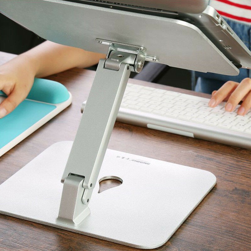 Stand Nhôm Gập 1 Chân Có Thể Điều Chỉnh Độ Cao Tản Nhiệt Cho Macbook/Laptop Jincomso