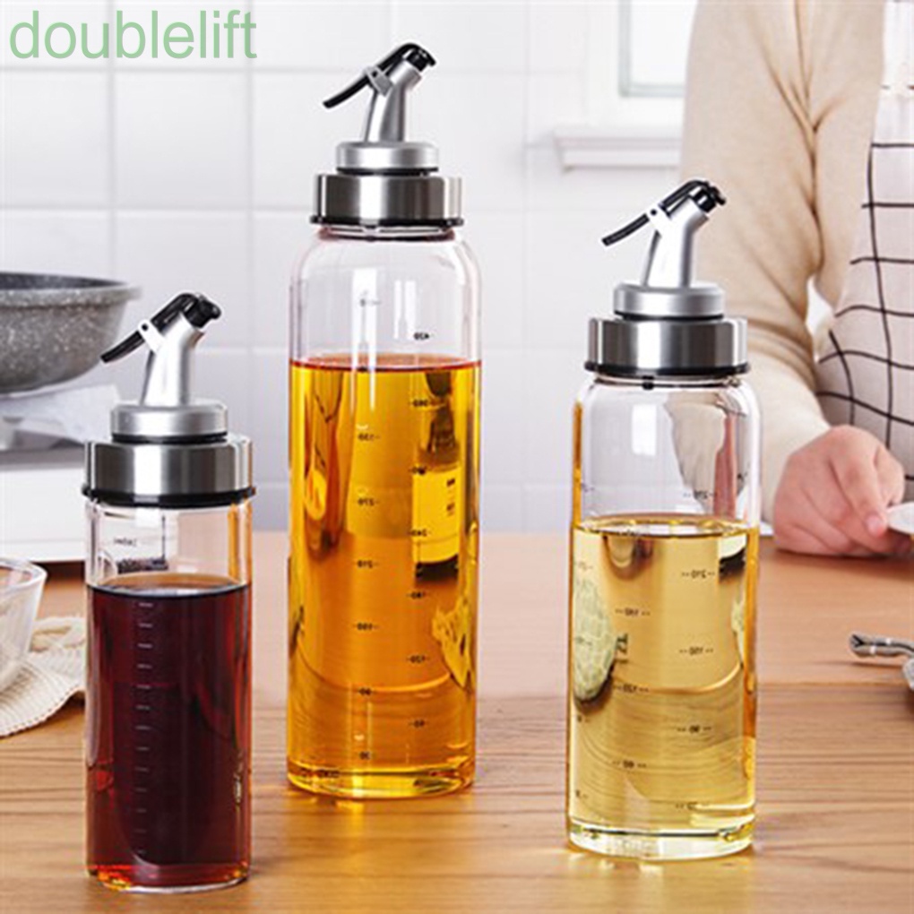 Bình thủy tinh trong suốt đựng dầu ăn/nước tương dung tích 500/300/180ml