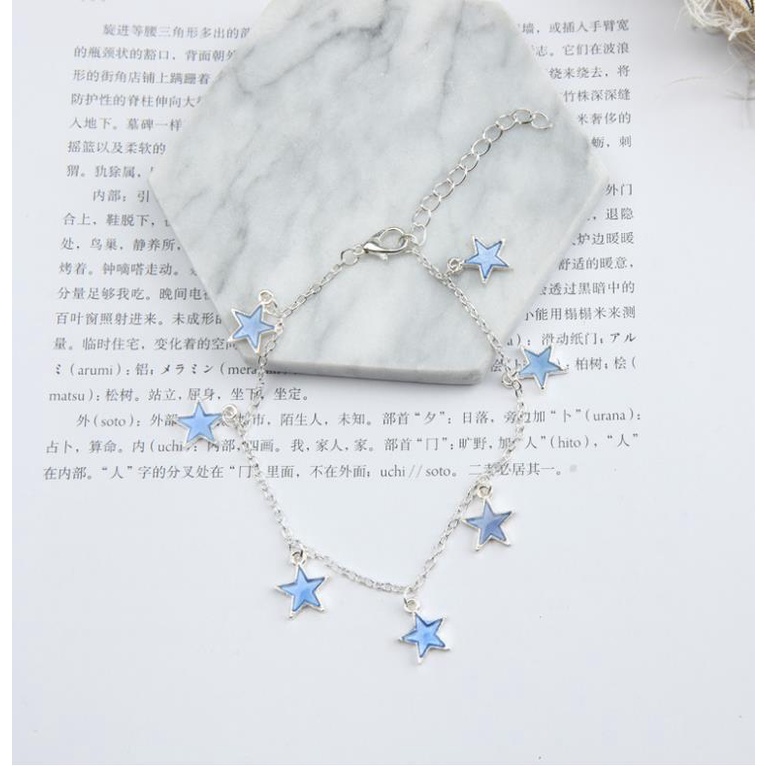 Vòng tay nữ ngôi sao kiểu dáng thời trang phong cách Hàn Quốc SR037