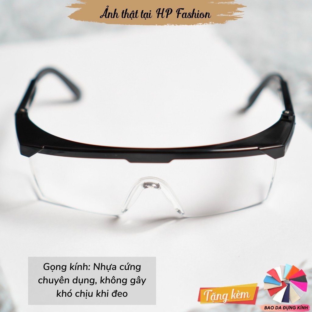 Kính bảo hộ chống bụi 💗Mắt kính trong suốt đi đường bảo vệ mắt chắn tia UV thời trang K2 | BigBuy360 - bigbuy360.vn