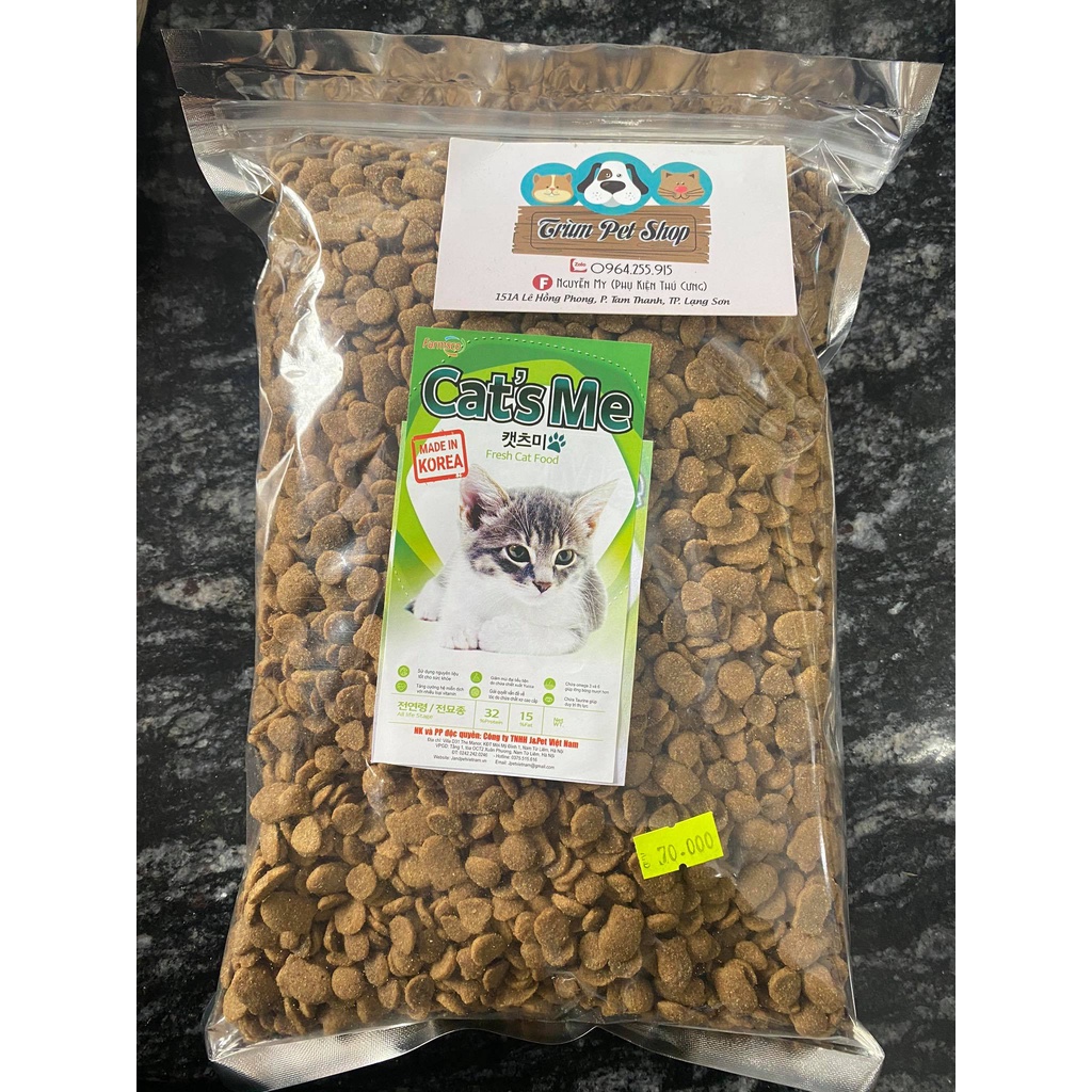 thức ăn mèo catsme 1kg