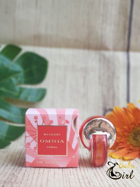 Nước Hoa Mini Nữ BVLGARI OMNIA CORAL 5ml