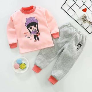 Bộ nỉ bông quảng châu cho bé