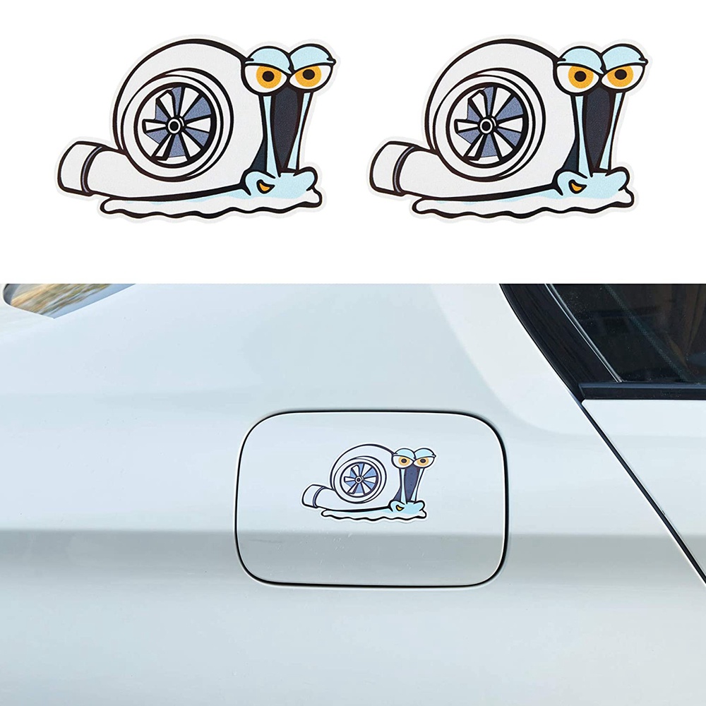 1 Miếng Dán Phản Quang Chống Nước Hình Ốc Sên Hoạt Hình Dễ Thương Trang Trí Cửa Sổ Xe Hơi Xe Tải SUV Laptop