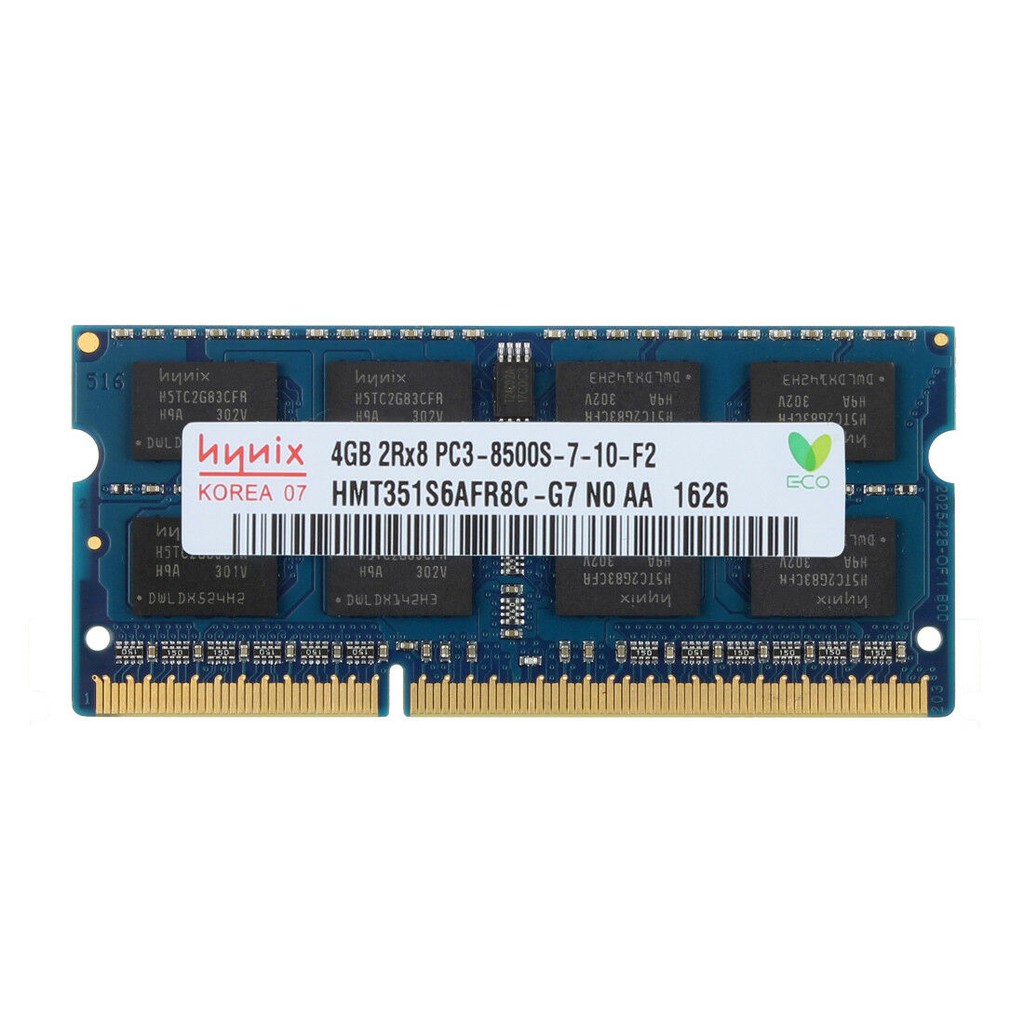 Thanh ram máy tính Hynix 2GB 4GB 8GB 2RX8 DDR2 800MHz DDR3 1066/1333/1600mhz SODIMM