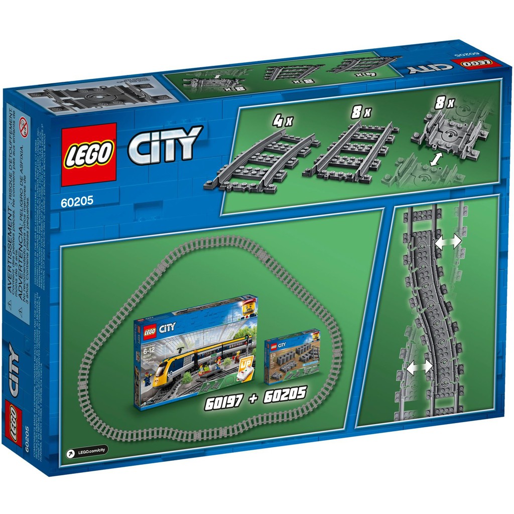 LEGO City 60205 Bộ đường ray xe lửa