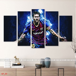 Tranh Lionel Messi