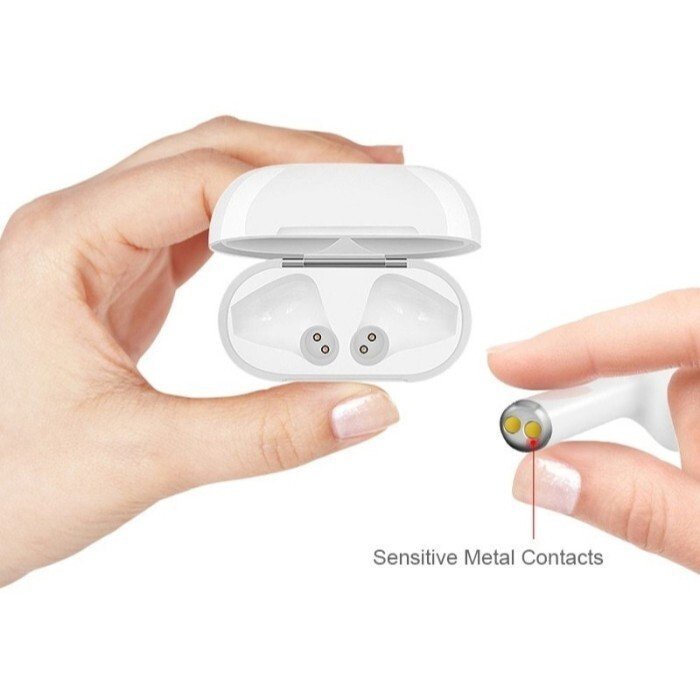 Tai nghe bluetooth REMAX TWS I12, âm thanh trầm ấm tai nghe không dây cho điện thoại, máy tính bảng, tai nghe chơi game