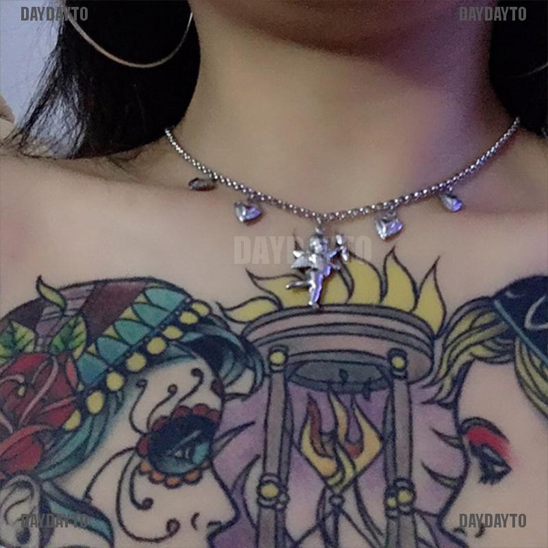 Vòng cổ Mặt Hình Thiên Thần Tình Yêu Dễ Thương