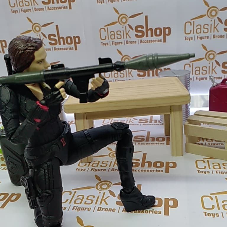 Mô Hình Lắp Ráp Rpg 7 Bazooka Tỉ Lệ 1 / 12