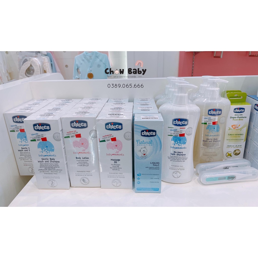 Kem dưỡng thể CHICCO chiết xuất hạnh nhân