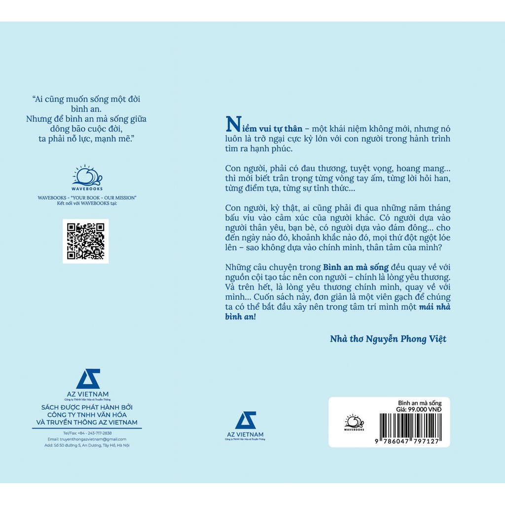 Sách - Bình An Mà Sống - Lưu Đình Long