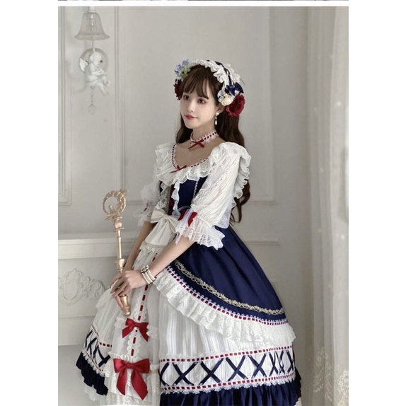 YAS0318-Váy Lolita Snow white